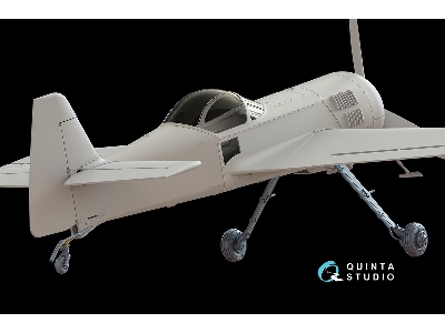 Sukhoi Su-31 - Landing Gear & Wheels With Pe And Fiberglass Parts (For Quinta Studio Kits) - zdjęcie 3