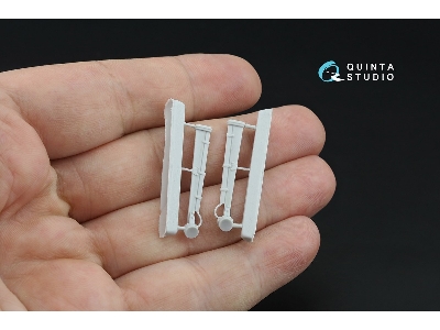 Sukhoi Su-31 - Landing Gear & Wheels With Pe And Fiberglass Parts (For Quinta Studio Kits) - zdjęcie 6