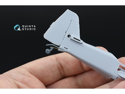 Sukhoi Su-31 - Landing Gear & Wheels With Pe And Fiberglass Parts (For Quinta Studio Kits) - zdjęcie 10