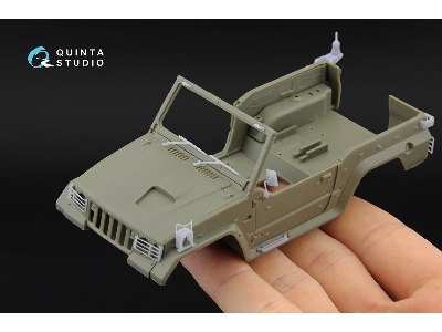 Jgsdf Mitsubishi Type 73 Light Truck Shin - 3d-printed Detailing Set (For Trumpeter Kits) - zdjęcie 5