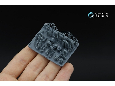 Ural 4320 And Bm-21 - Detailing Set (For Zvezda Kits / 3d-printed) - zdjęcie 3