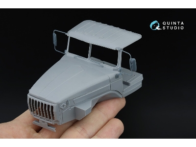 Ural 4320 And Bm-21 - Detailing Set (For Zvezda Kits / 3d-printed) - zdjęcie 7