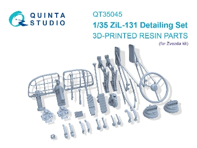 Zil-131 - 3d-printed Detailing Set (For Zvezda Kits) - zdjęcie 1
