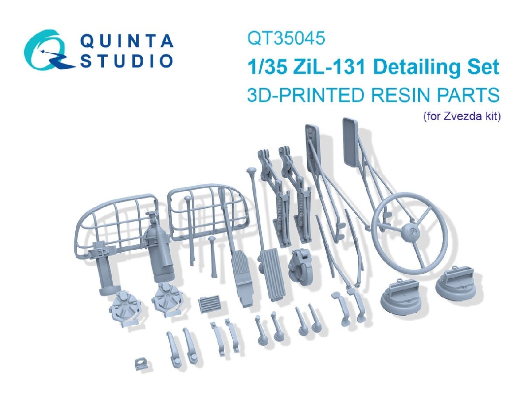 Zil-131 - 3d-printed Detailing Set (For Zvezda Kits) - zdjęcie 1