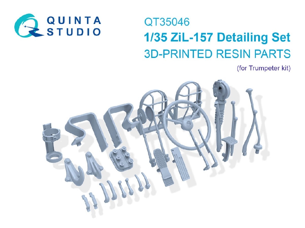 Zil-157 - 3d-printed Detailing Set (For Trumpeter Kits) - zdjęcie 1