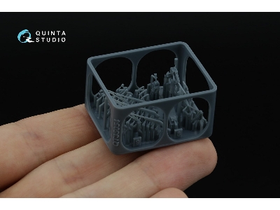 Kamaz 43509 - 3d-printed Detailing Set (For Zvezda Kits) - zdjęcie 2