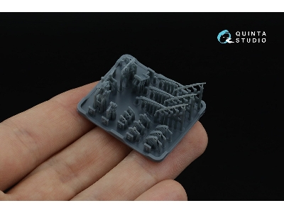 Kamaz 43509 - 3d-printed Detailing Set (For Zvezda Kits) - zdjęcie 3
