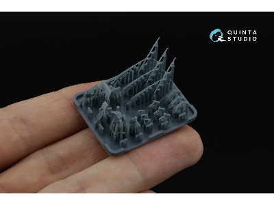 Kamaz 43509 - 3d-printed Detailing Set (For Zvezda Kits) - zdjęcie 5