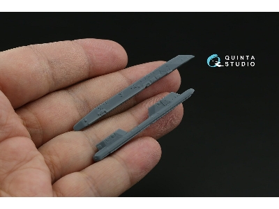 R-27er Air-to-air Missiles With Launchers - 3d-printed (2 Pcs / For All Kits) - zdjęcie 6