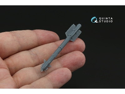 R-73 Air-to-air Missiles With Launchers -3d-printed (6 Pcs / For All Kits) - zdjęcie 3