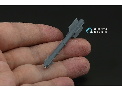 R-73l Air-to-air Missiles With Launchers - 3d-printed (6 Pcs / For All Kits) - zdjęcie 3