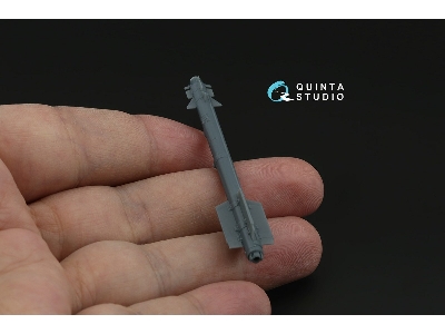 R-73l Air-to-air Missiles With Launchers - 3d-printed (6 Pcs / For All Kits) - zdjęcie 4