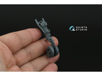 Sukhoi Su-30 Sm - Landing Gear Struts (For Zvezda Kits / 3d-printed) - zdjęcie 8