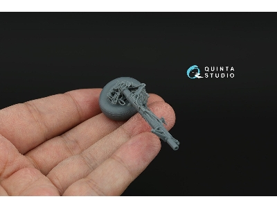 Sukhoi Su-30 Sm - Wheels Set With Weighted Tires (For Zvezda Kits / 3d-printed) - zdjęcie 8