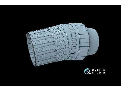 Sukhoi Su-30 Sm - Exhaust Nozzles / Parking Position, Dropped (For Zvezda Kits / 3d-printed) - zdjęcie 6