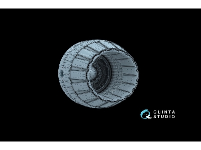 Sukhoi Su-30 Sm - Exhaust Nozzles / Engines Running (For Zvezda Kits / 3d-printed) - zdjęcie 6