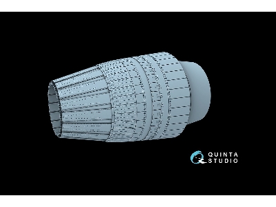 Sukhoi Su-30 Sm - Exhaust Nozzles / Engines Running (For Zvezda Kits / 3d-printed) - zdjęcie 8