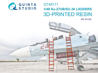 Crew Access Ladders For Su-27 Ub & Su-30 Family (For All Kits) - zdjęcie 1