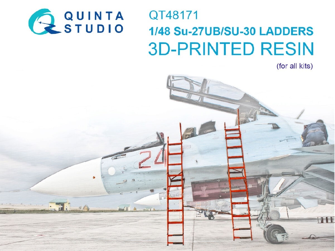 Crew Access Ladders For Su-27 Ub & Su-30 Family (For All Kits) - zdjęcie 1