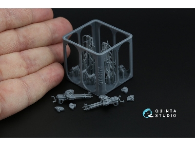 Ija Wwii Type 89 (Special) Twin Machine Gun Mount - 3d-printed (2 Pcs / For All Kits) - zdjęcie 2