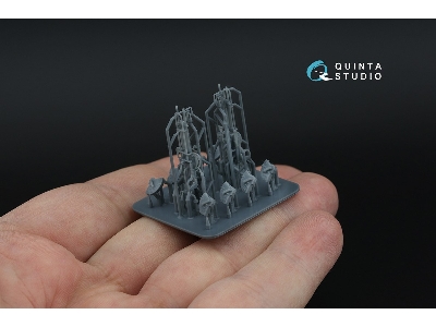 Ija Wwii Type 89 (Special) Twin Machine Gun Mount - 3d-printed (2 Pcs / For All Kits) - zdjęcie 3