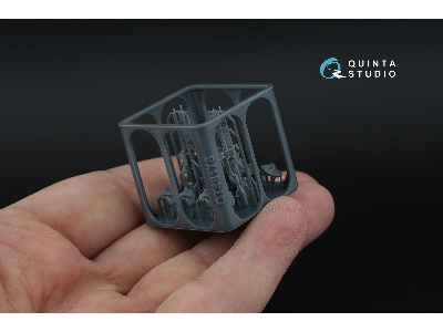 Ija Wwii Type 89 (Special) Twin Machine Gun Mount - 3d-printed (2 Pcs / For All Kits) - zdjęcie 4