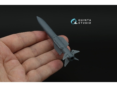 R-37m Air-to-air Missiles With Launchers - 3d-printed (2 Pcs / For All Kits) - zdjęcie 4