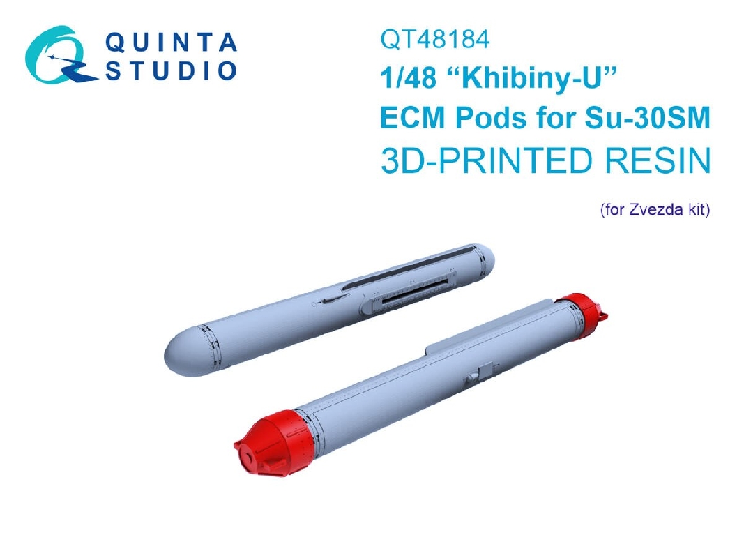 Khibiny-u Ecm Pods For Su-30 Sm- 3d-printed (For All Kits) - zdjęcie 1