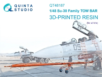 Sukhoi Su-30 Family - 3d-printed Tow Bar (For All Kits) - zdjęcie 1