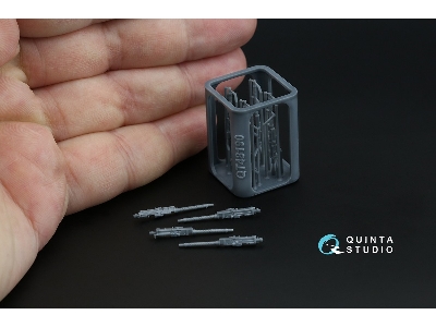 Italian Wwii Machine Gun Breda Safat 7.7 Mm - 3d-printed (4 Pcs / For All Kits) - zdjęcie 2