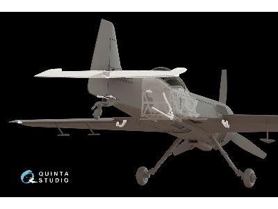 Sukhoi Su-31 - 3d-printed Deflected Control Surfaces And Exterior Detail Set (For Quinta Models Kits) - zdjęcie 3