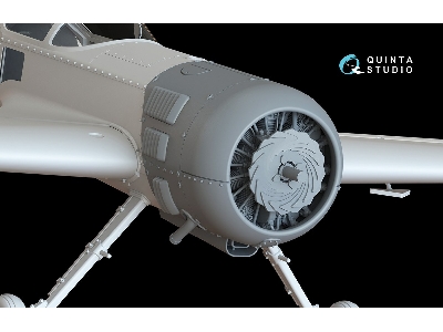 Sukhoi Su-31 - 3d-printed Engine With Closed Cowls (For Quinta Models Kits) - zdjęcie 5