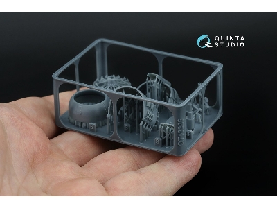 Sukhoi Su-31 - 3d-printed Engine With Closed Cowls (For Quinta Models Kits) - zdjęcie 6