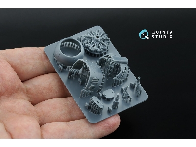 Sukhoi Su-31 - 3d-printed Engine With Closed Cowls (For Quinta Models Kits) - zdjęcie 7