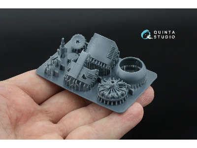 Sukhoi Su-31 - 3d-printed Engine With Closed Cowls (For Quinta Models Kits) - zdjęcie 8