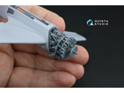 Sukhoi Su-31 - 3d-printed Engine With Removed Cowls (For Quinta Models Kits) - zdjęcie 8