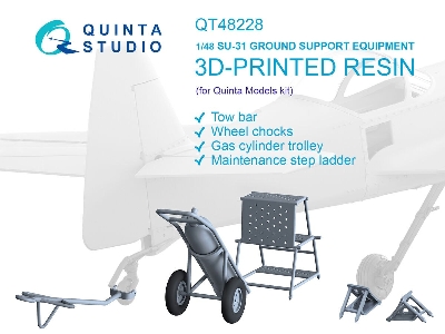 Sukhoi Su-31 - 3d-printed Ground Support Equipment (For Quinta Models Kits) - zdjęcie 1