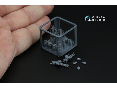 Ija Wwii Type 89 (Special) Twin Machine Gun Mount - 3d-printed (2 Pcs / For All Kits) - zdjęcie 2