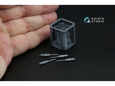 Italian Wwii Machine Gun Breda Safat 12.7 Mm - 3d-printed (4 Pcs / For All Kits) - zdjęcie 2