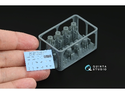 Fab-250 M-54 Bombs With Tu-250 Parachute Brake System (4 Pcs / 3d-printed) - zdjęcie 2