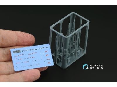 S-24 Rockets With Apu-68 Launchers - 3d-printed (2 Pcs / For All Kits) - zdjęcie 2