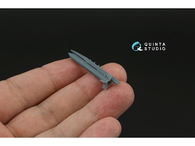 S-24 Rockets With Apu-68 Launchers - 3d-printed (2 Pcs / For All Kits) - zdjęcie 4