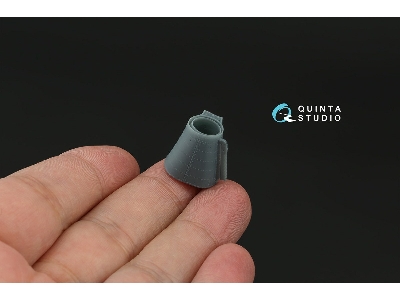 Sukhoi Su-25 - Rear Engine Nacelles With Flare Dispensers And Nozzles (For Zvezda Kits / 3d-printed) - zdjęcie 4