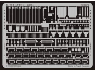  LVTP-7 1/35 - Academy Minicraft - blaszki - zdjęcie 1