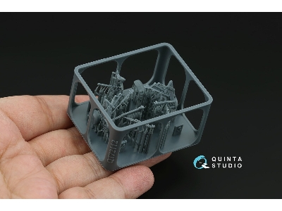 Sukhoi Su-25 - Landing Gear Struts (For Zvezda Kits / 3d-printed) - zdjęcie 2