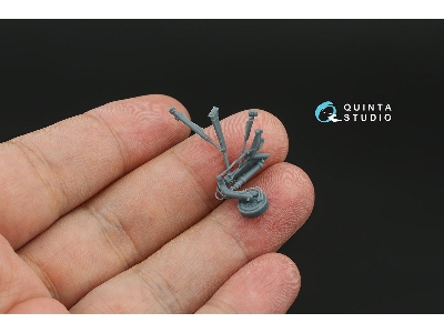 Sukhoi Su-25 - Landing Gear Struts (For Zvezda Kits / 3d-printed) - zdjęcie 3