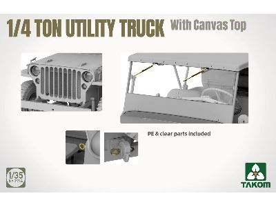US 1/4 Ton Utility Truck With Canvas Top - zdjęcie 4