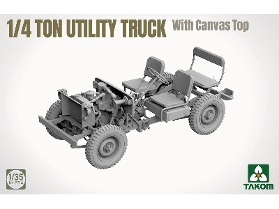 US 1/4 Ton Utility Truck With Canvas Top - zdjęcie 5