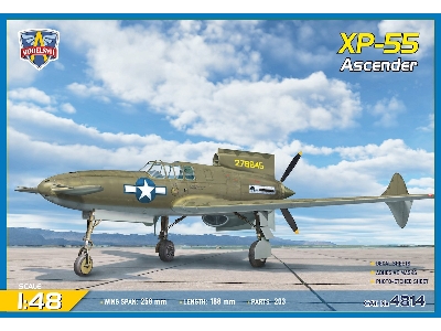 Curtiss Xp-55 Ascender (1st Prototype) - zdjęcie 1