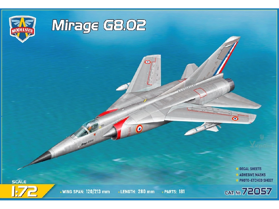 Dassault Mirage G8 02 - Variable-geometry Fighter - zdjęcie 1